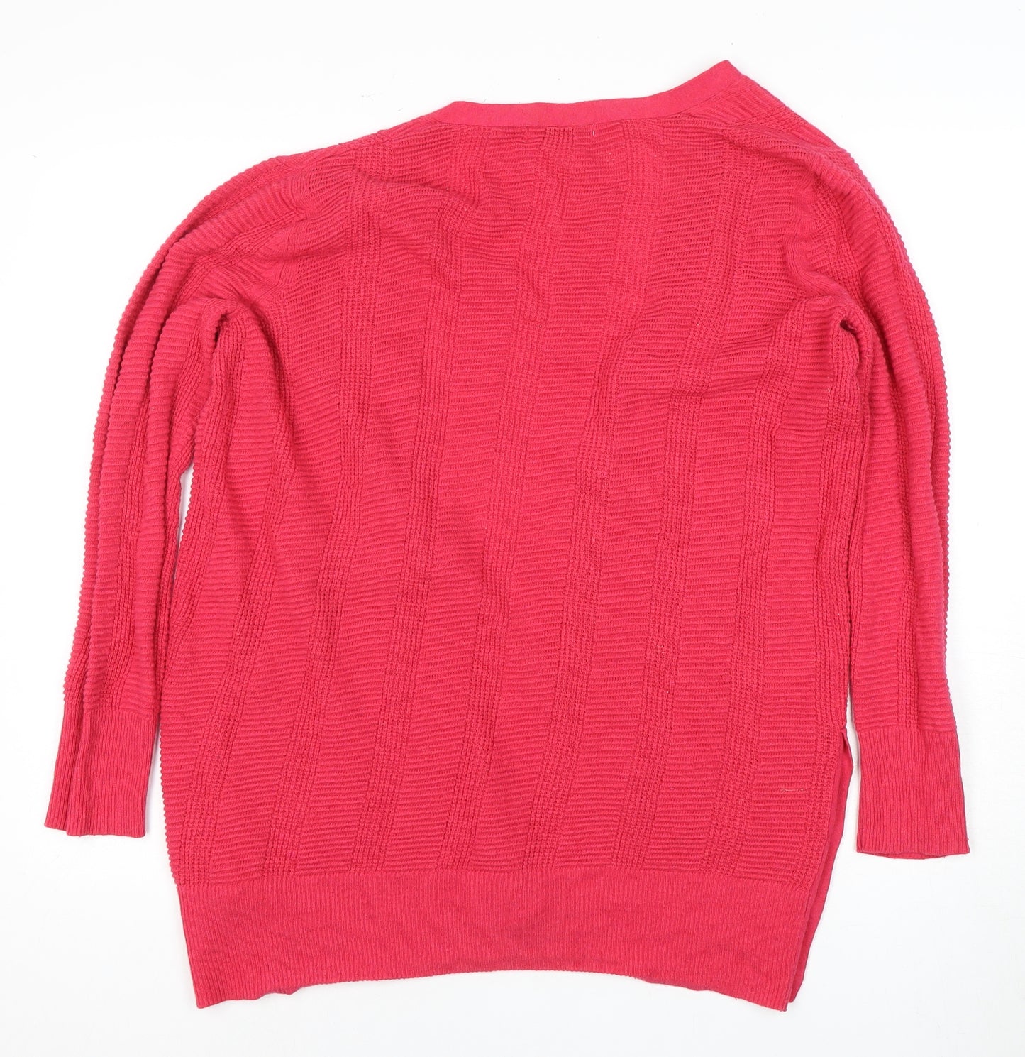 Marks and Spencer Women's Red Cardigan Size 10