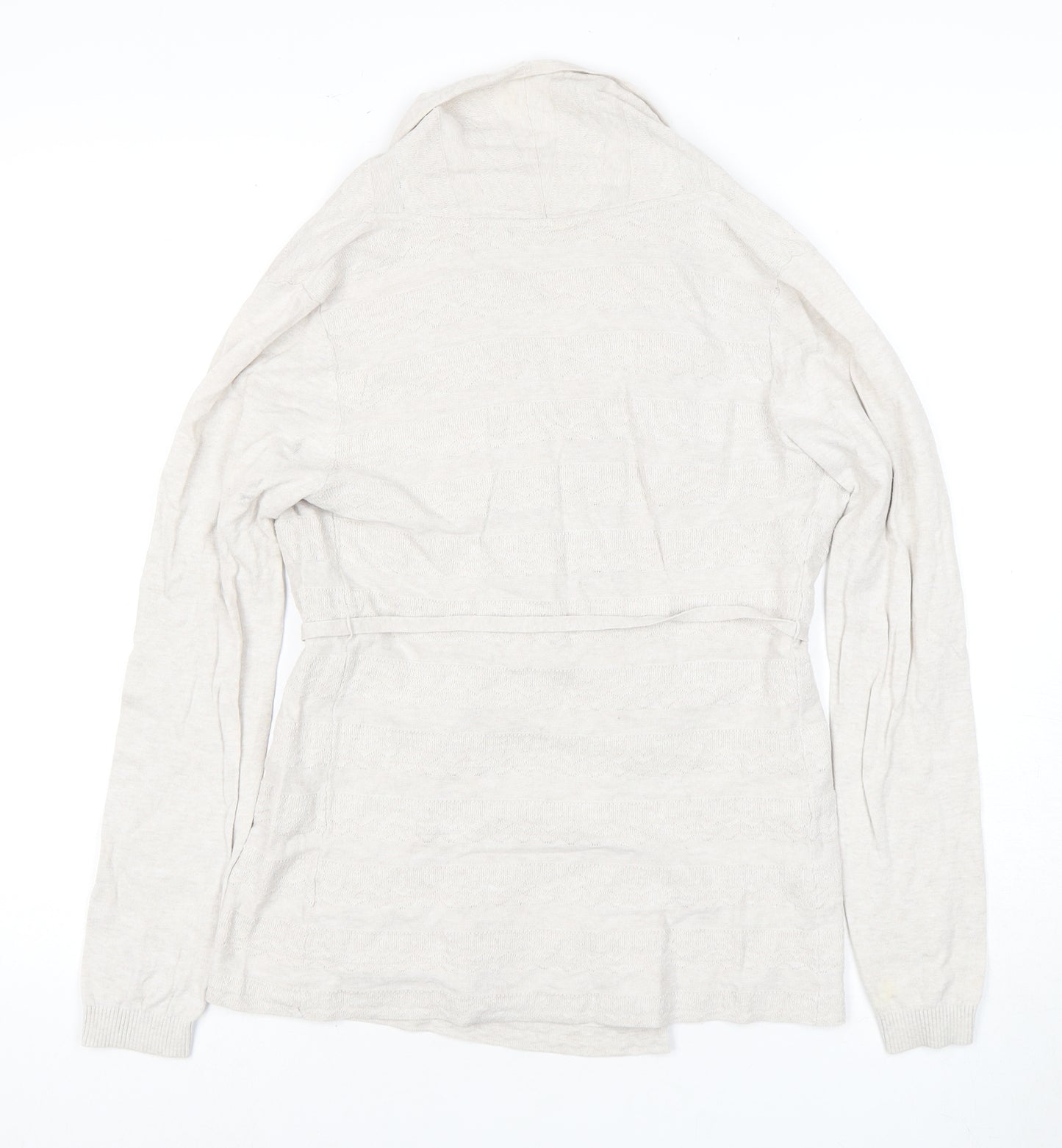 FatFace Women's Beige Wrap Jumper, Size 8