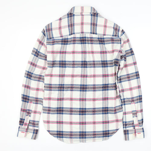 Jack Wills Women's Multicoloured Plaid Button-Up Shirt