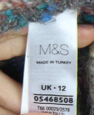 Marks and Spencer Women's Multicoloured Jumper, Size 12