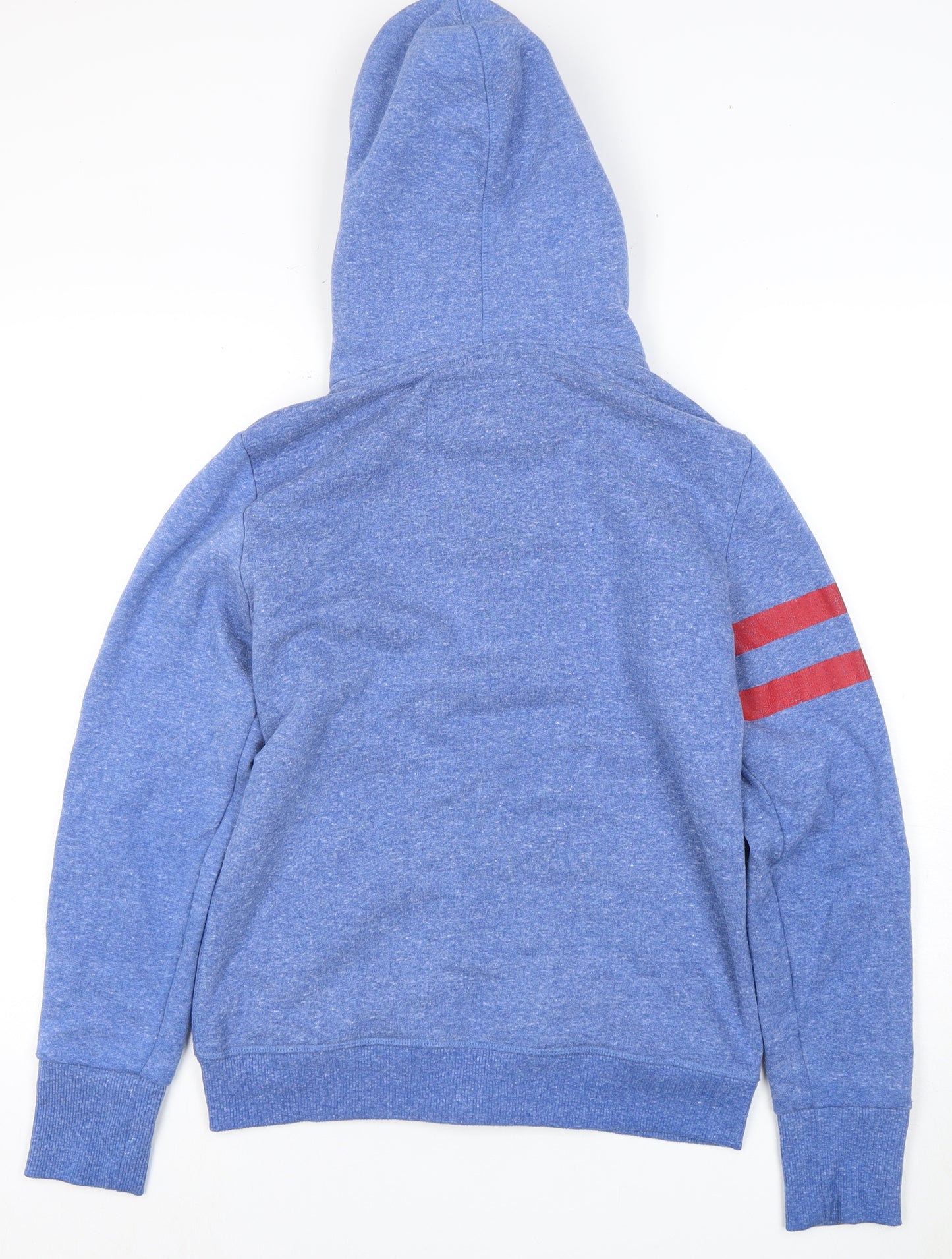 Superdry Men Blue Full Zip Hoodie M