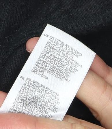 White Stuff Women’s Black Regular Fit Jeans Size 8R