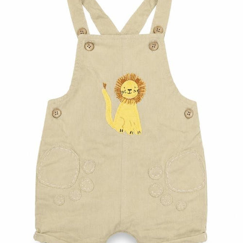 Next Beige Lion Baby Shorts 0-3 Months, Unisex