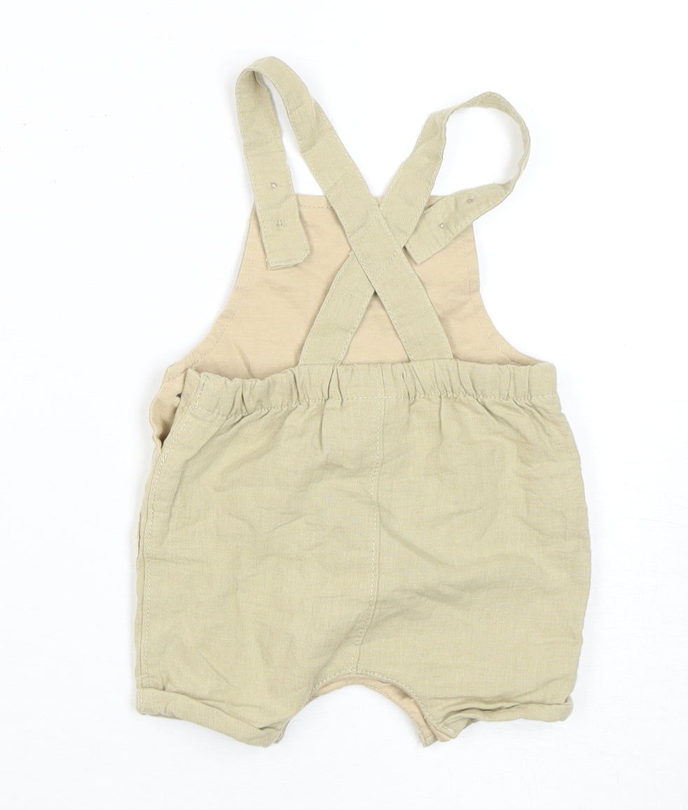 Next Beige Lion Baby Shorts 0-3 Months, Unisex