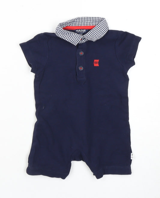 Maine New England Unisex Blue Romper 3-6 Months
