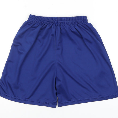 Nike Boys Blue Athletic Football Shorts, Size 3