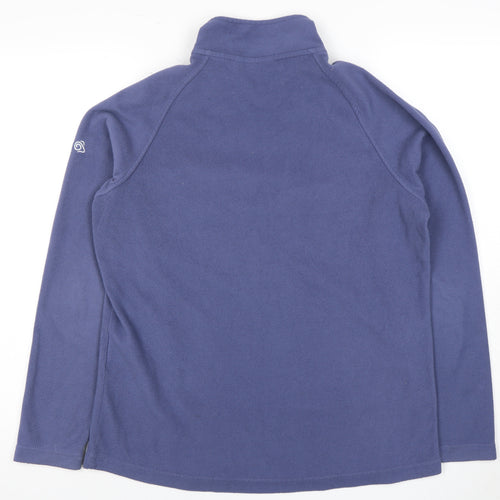 Craghoppers Women's Blue Fleece Sweatshirt UK 14