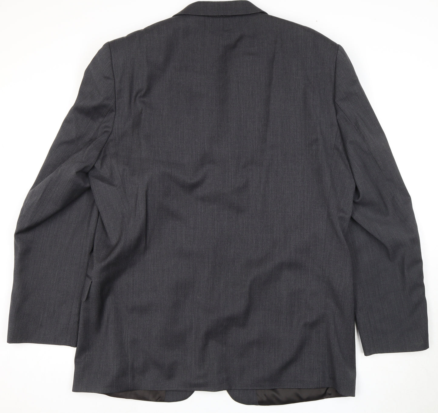 Marlane Grey Men's Wool Blazer, Size 44L