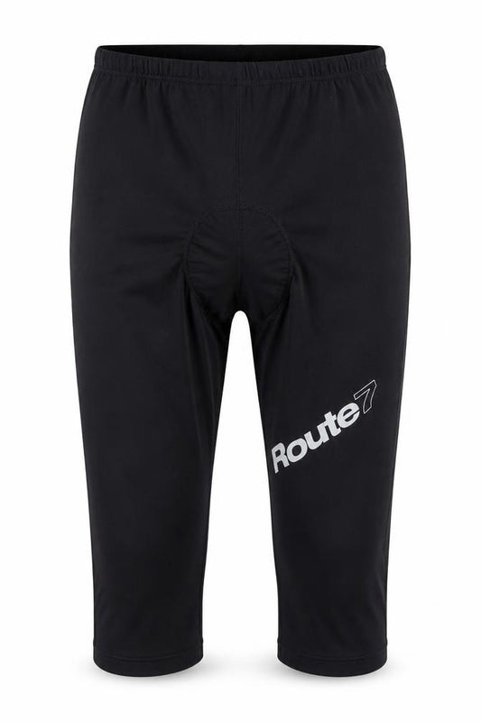Route7 Men's Black Compression Cycling Shorts XL