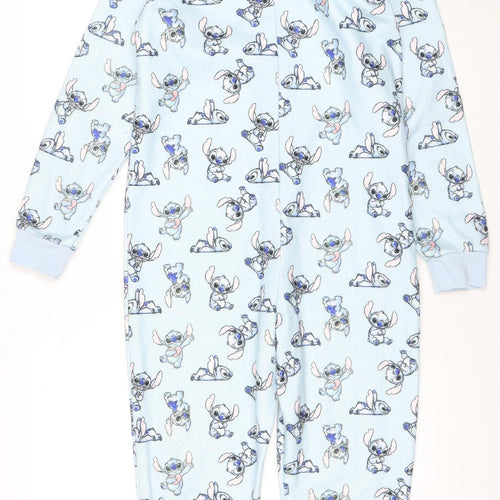 Disney Boys Blue Lilo & Stitch Fleece Onesie 11-12 Years