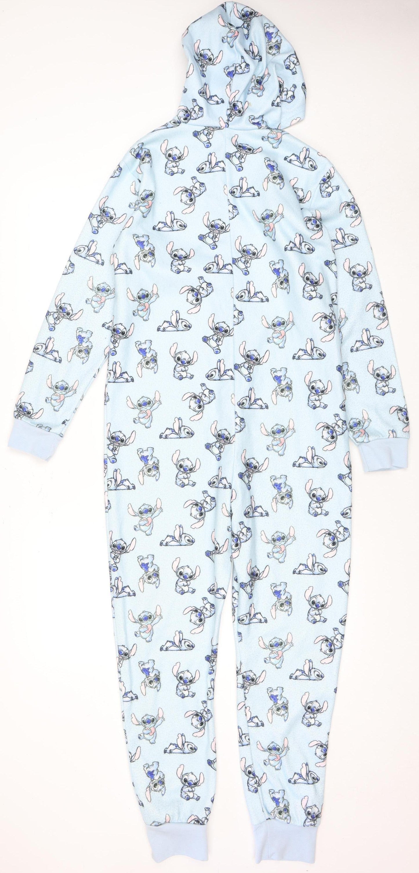 Disney Boys Blue Lilo & Stitch Fleece Onesie 11-12 Years