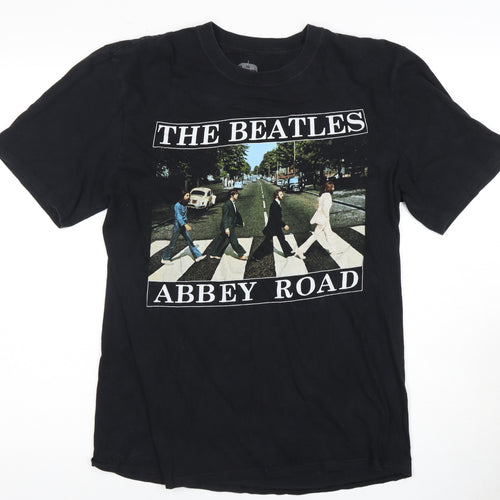 The Beatles Abbey Road Men's Black L Music T-Shirt