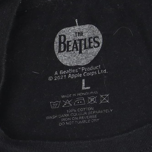 The Beatles Abbey Road Men's Black L Music T-Shirt