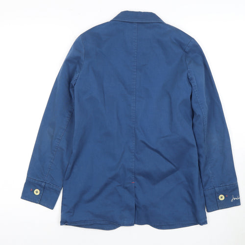 Joules Boys Blue Cotton Blazer, 11-12 Years, Regular Fit