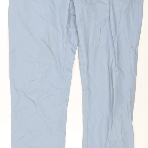 Penguin Men's Blue Chino Trousers, Size 32