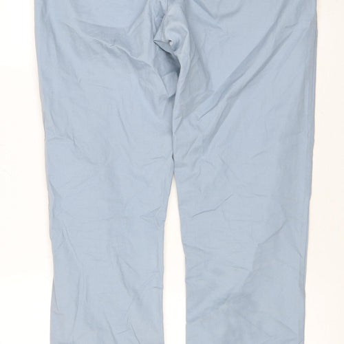 Penguin Men's Blue Chino Trousers, Size 32