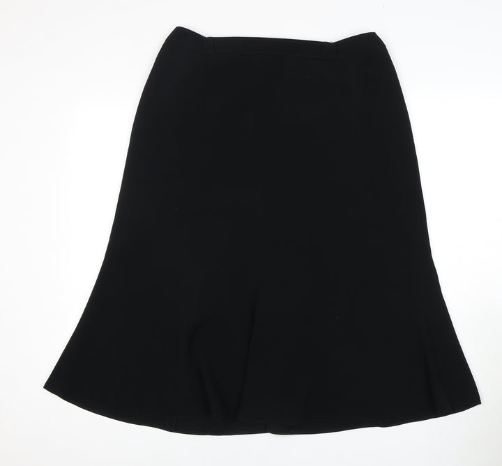 Gerry Weber Women's Black Skirt Size 16 Polyester