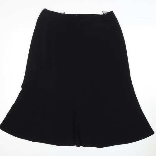 Gerry Weber Women's Black Skirt Size 16 Polyester