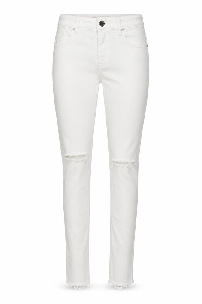 Topshop White Skinny Jeans for Women, Size 25