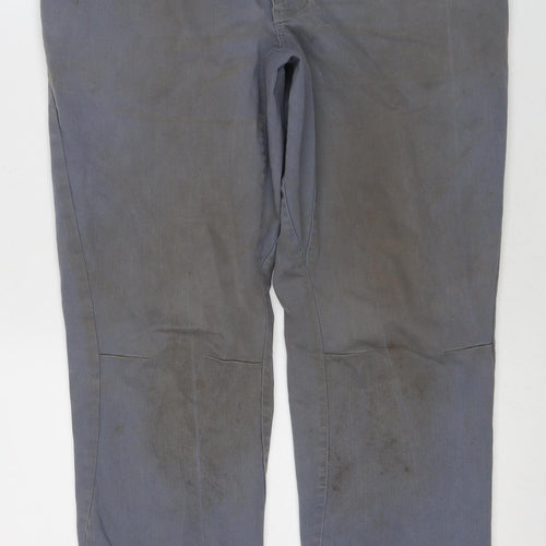 BAM Men's Grey Jeans Size 33 Button Closure