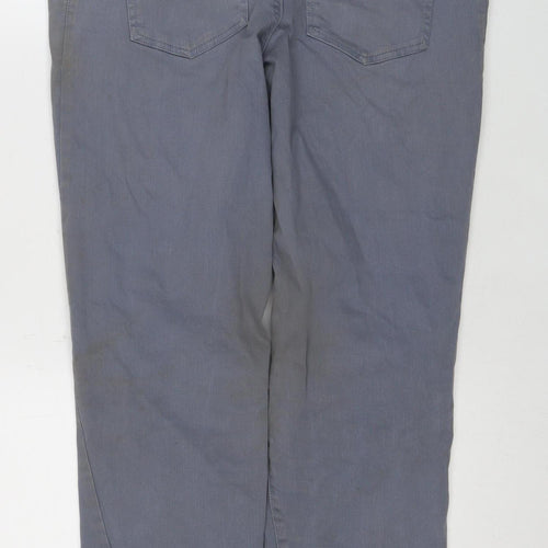 BAM Men's Grey Jeans Size 33 Button Closure