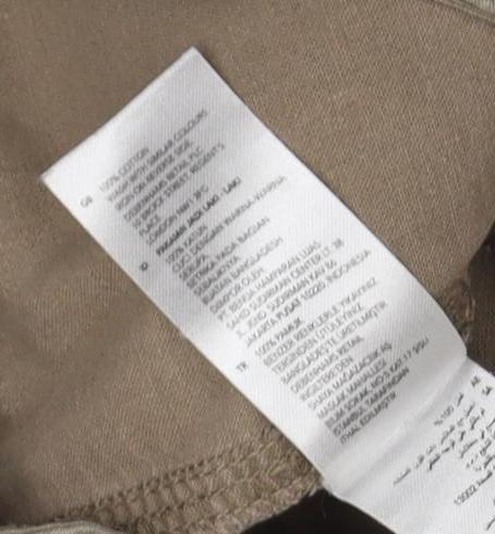 Redefining Men's Brown Chino Trousers, Size 34 Slim Fit