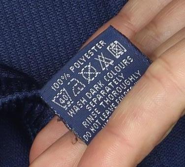 Unisex Blue Polyester Activewear Shorts