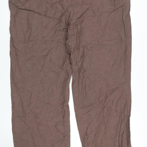 Joanna Hope Brown Women's Straight Trousers Size 18