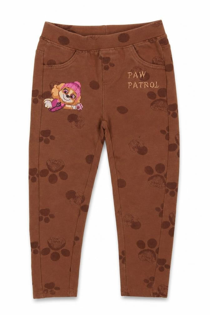 Cool Club Girls Brown Paw Patrol Ankle Leggings, 4 Years