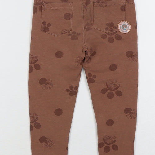 Cool Club Girls Brown Paw Patrol Ankle Leggings, 4 Years