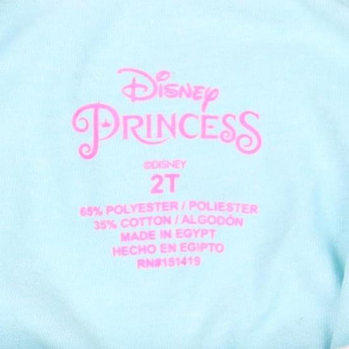 Disney Girls Blue Aladdin Tank Top, Sleeveless, Size 2 Years