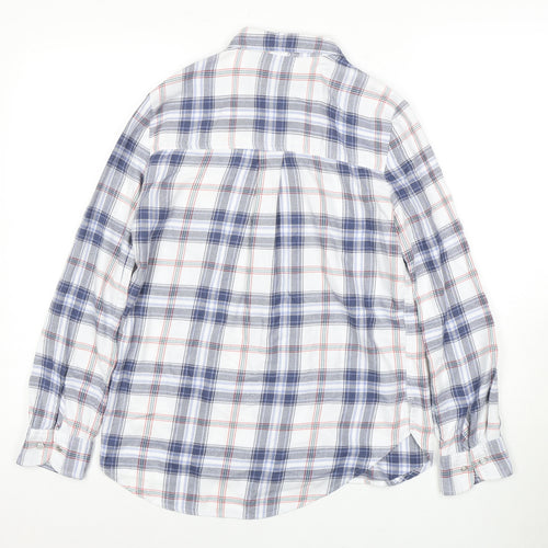 Marks and Spencer Women's Multicoloured Button-Up Shirt, Size 6