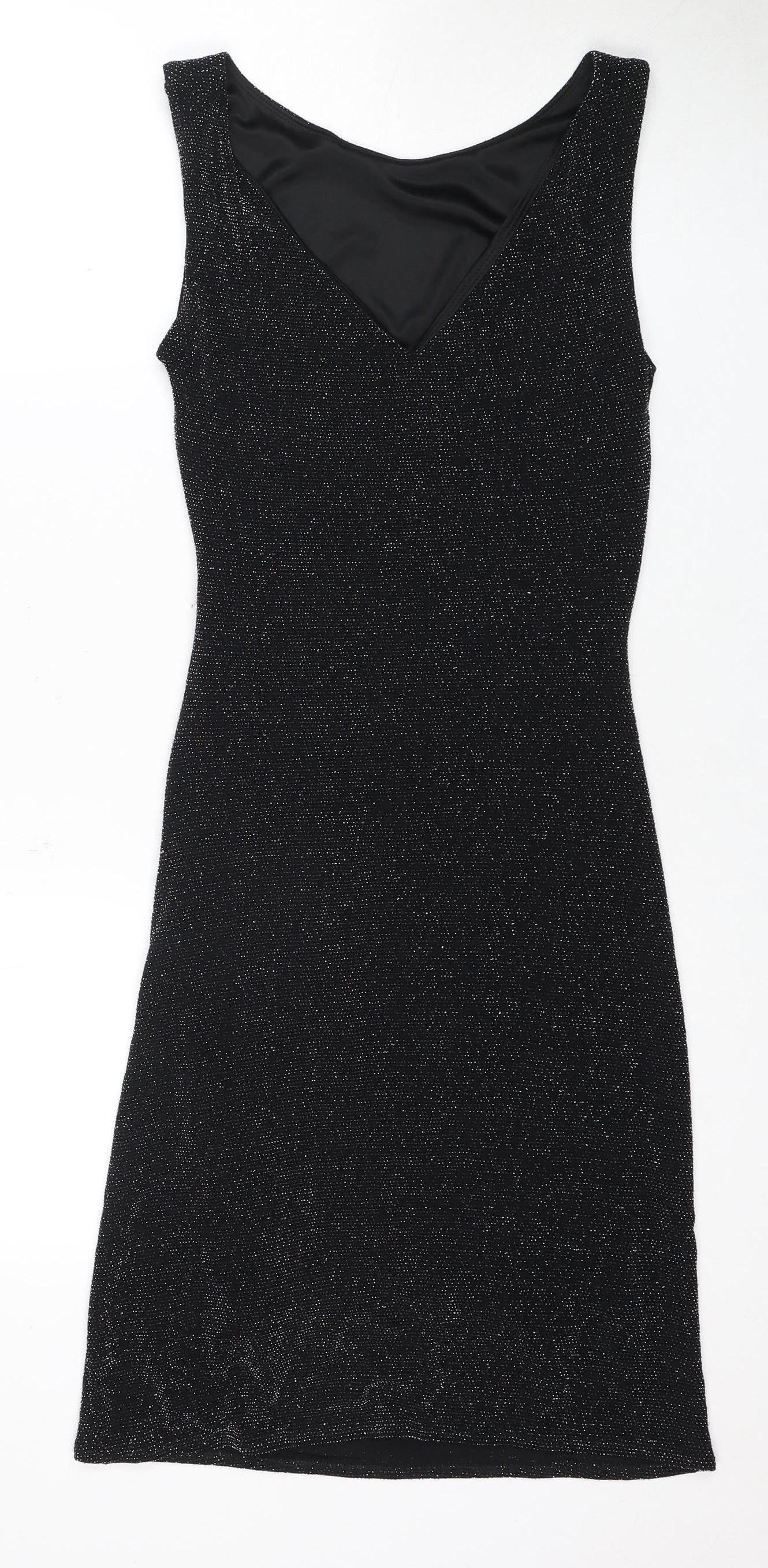 Wallis Women's Black Sheath Dress, Size 8, Perfect for Parties