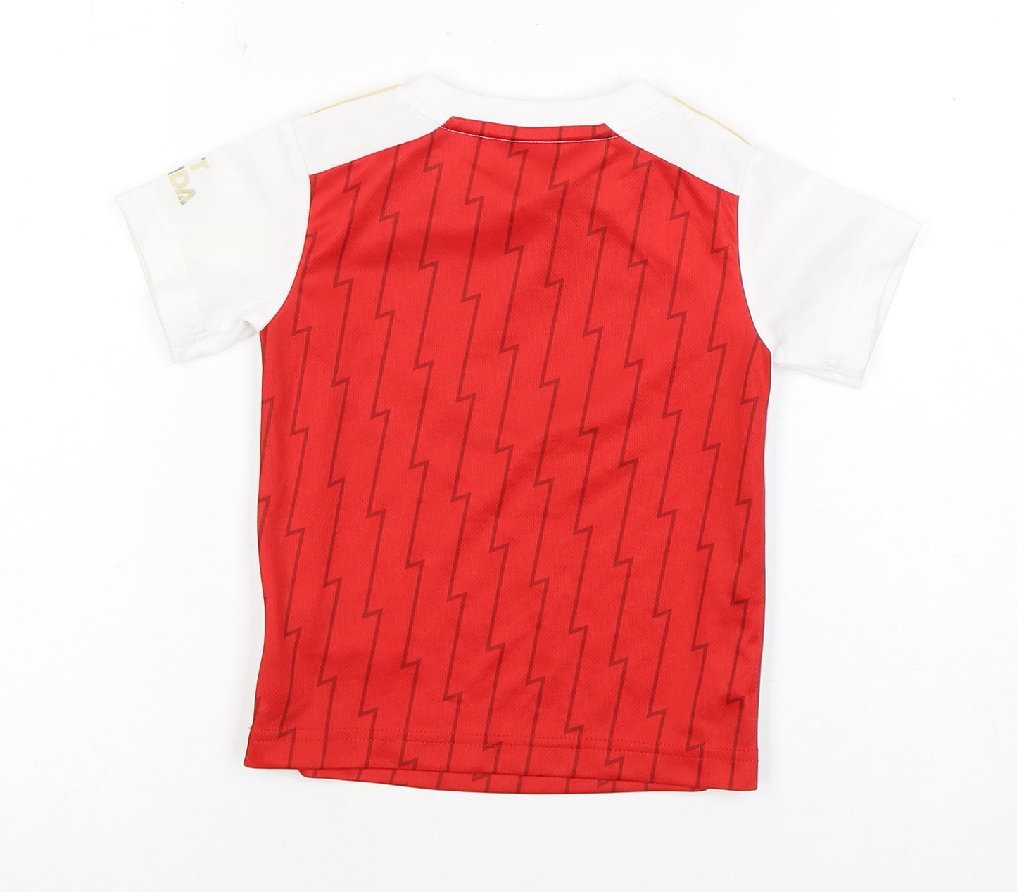 Adidas Arsenal Baby T-Shirt 12-18M Red White Jersey