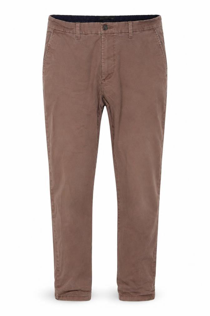 Marks and Spencer Men's Brown Skinny Trousers, Size 34/31