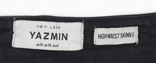 New Look Women's Black High Waist Skinny Jeans