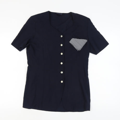 Sixth Sense Blue Women's Suit Top Size 12