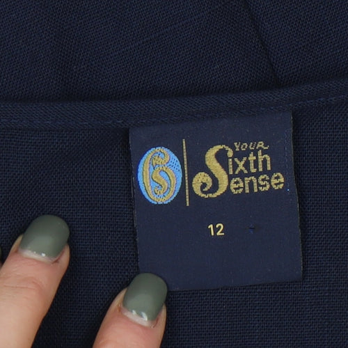 Sixth Sense Blue Women's Suit Top Size 12