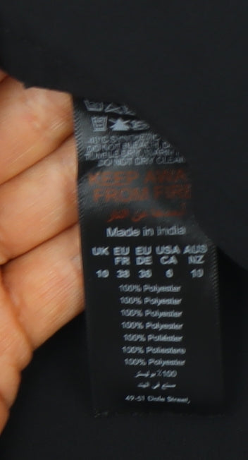 Wallis Women's Brown Midi Wrap Dress Size 10