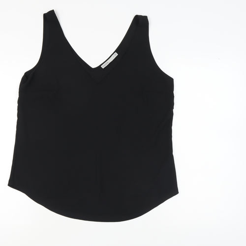 Oasis Women's Black Tank Top, Size 16, V-Neck