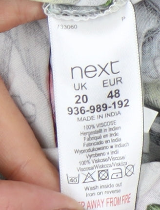 Next Women's Multicoloured Floral Jumpsuit Size 20