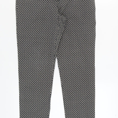 Oasis Women's Geometric Trousers Size 12