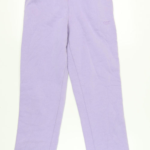 Cotton Traders Women's Purple Jogger Trousers S