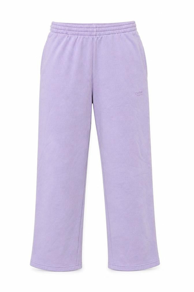 Front view of Cotton Traders Women's Purple Jogger Trousers S