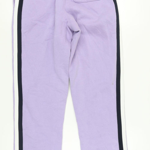 Cotton Traders Women's Purple Jogger Trousers S