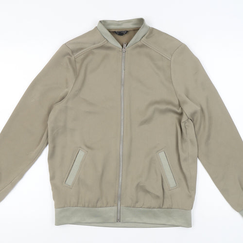 Topshop Women's Beige Basic Jacket Size 10