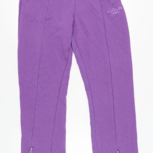 boohooMAN Men's Purple Jogger Trousers Size S