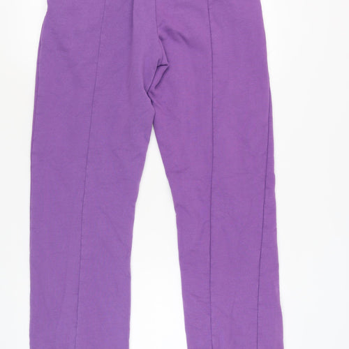 boohooMAN Men's Purple Jogger Trousers Size S