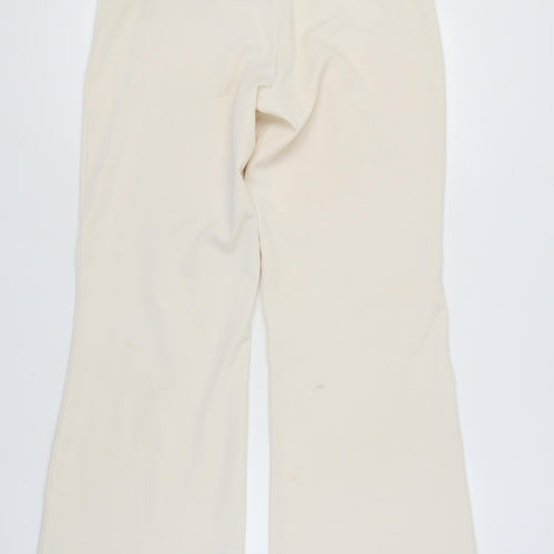 Internacionale Women's Ivory Trousers Size 16