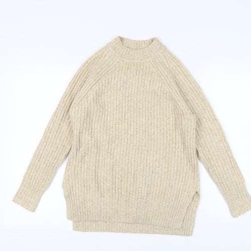 Marks and Spencer Women's Beige Pullover Jumper XS